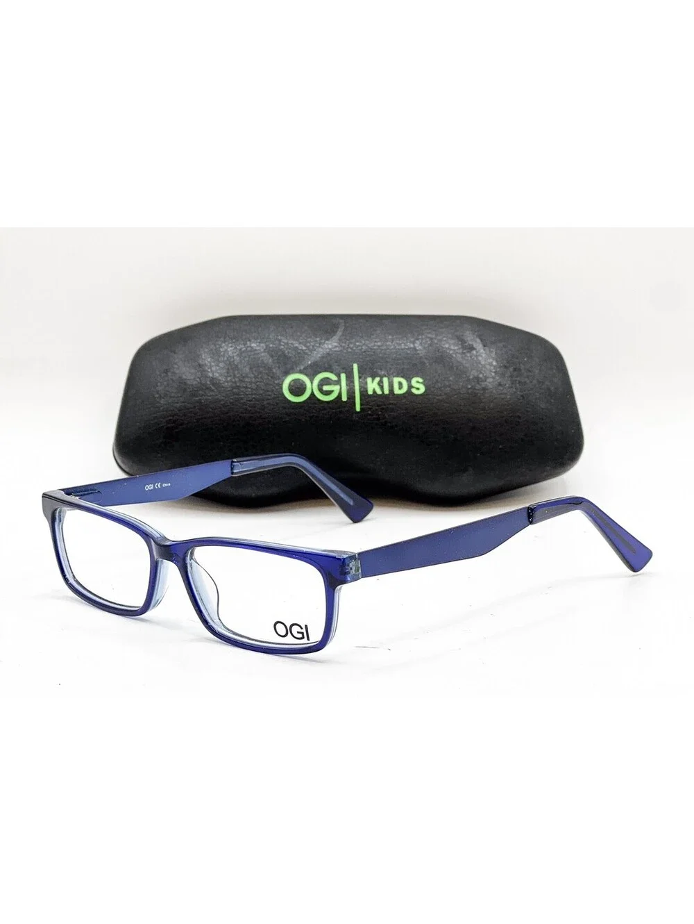 Ogi Ok335/2183 Blue Gunmetal Authentic Eyeglasses 45-13-135
